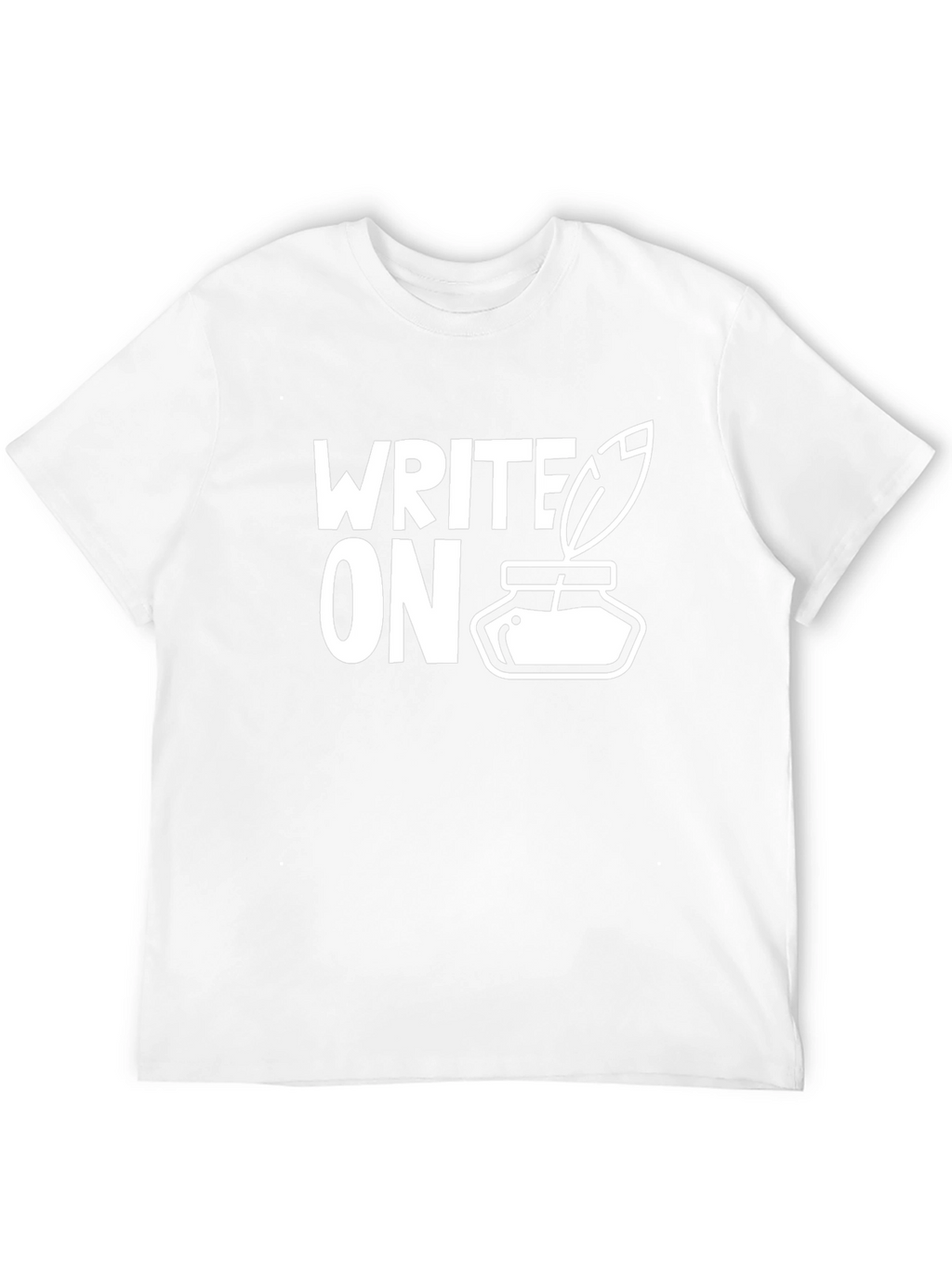Write On Inkwell T-Shirt - Black Creative Tee