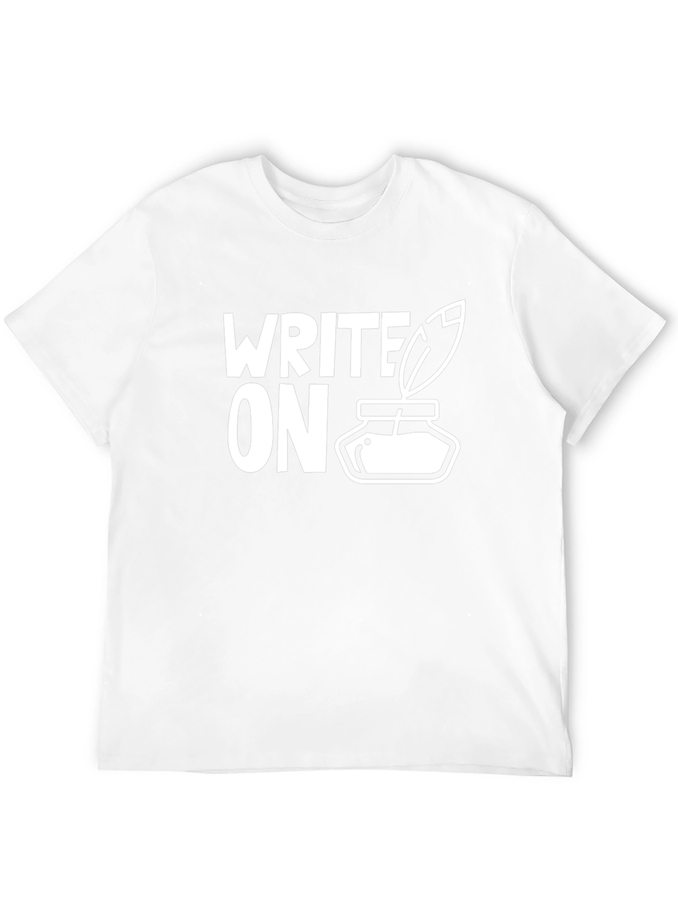 Write On Inkwell T-Shirt - Black Creative Tee
