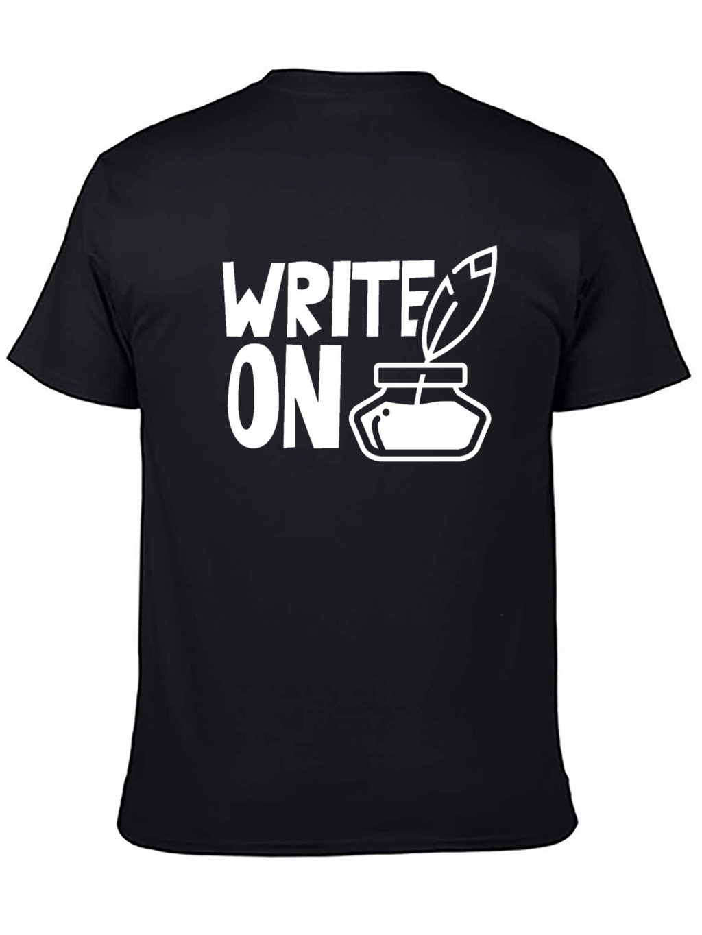 Write On Inkwell T-Shirt - Black Creative Tee