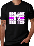 High Jump Graphic Tee - Stylish Athletic Design
