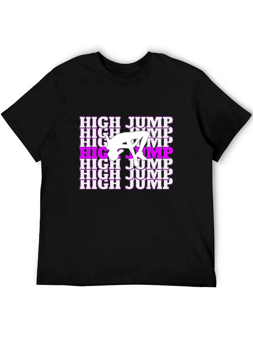 High Jump Graphic Tee - Stylish Athletic Design