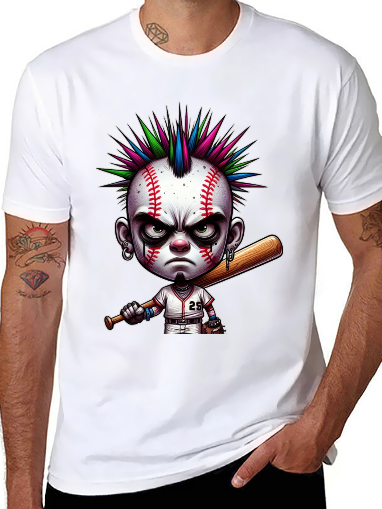 Baseball Punk T-Shirt