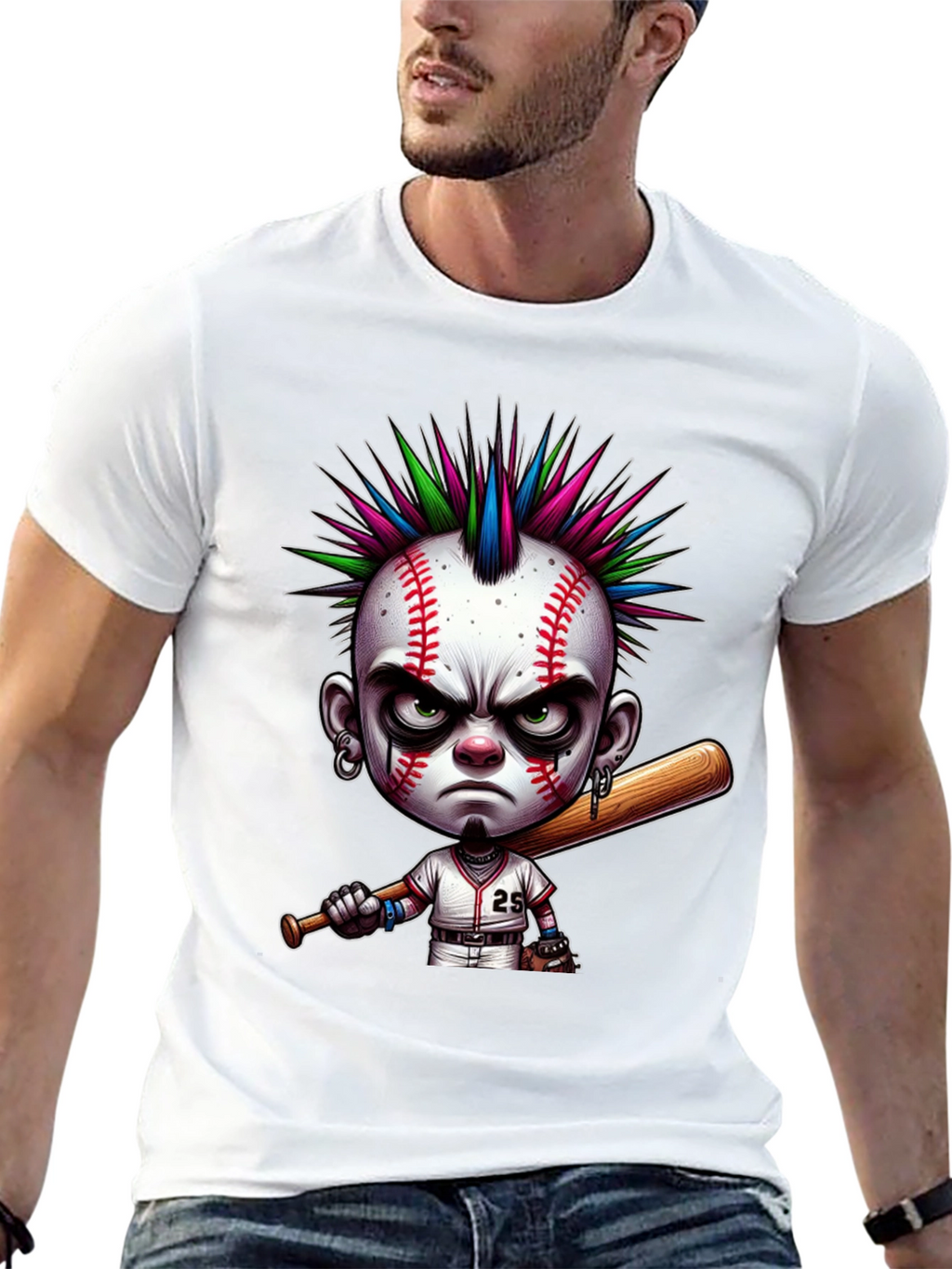Baseball Punk T-Shirt