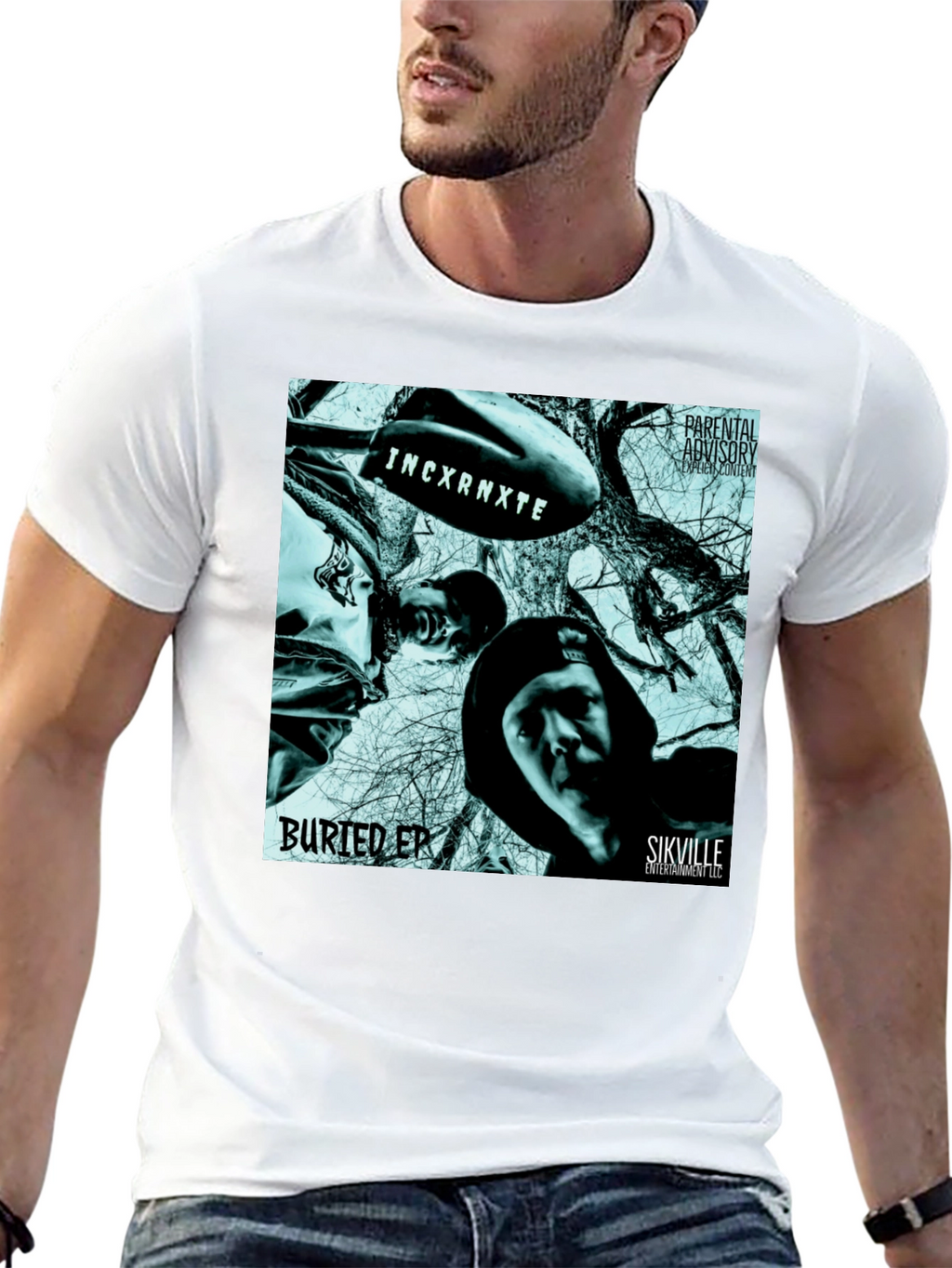 Incxrxnte Buried EP Black T-Shirt