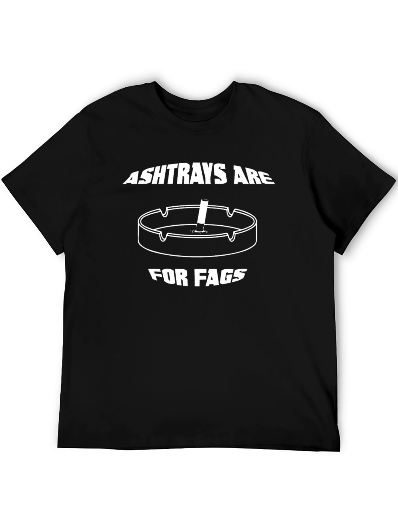 Offensive Slogan Graphic Tee