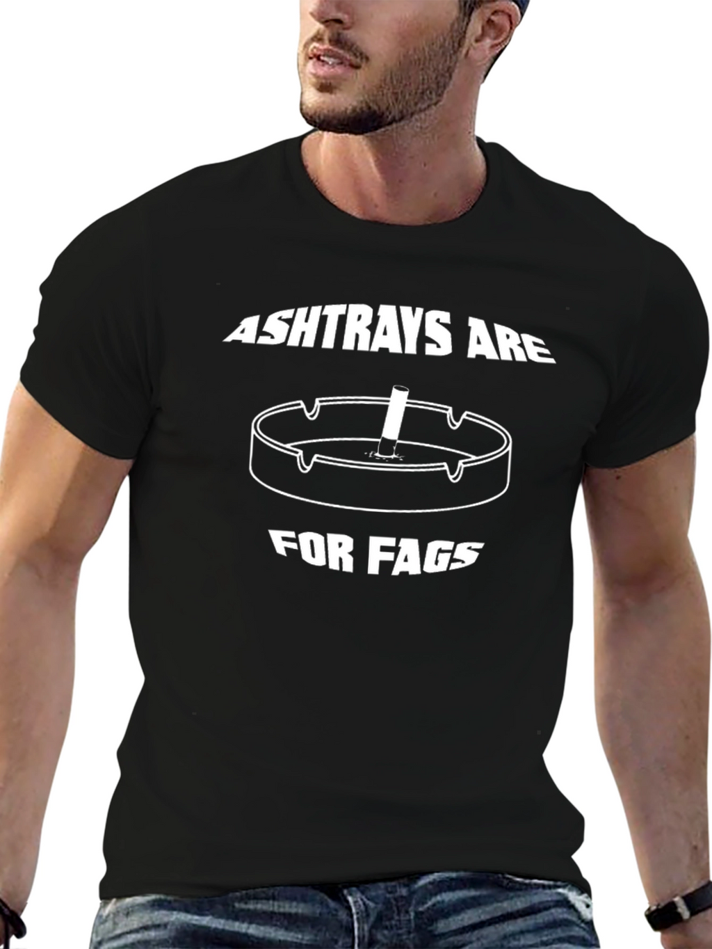 Offensive Slogan Graphic Tee