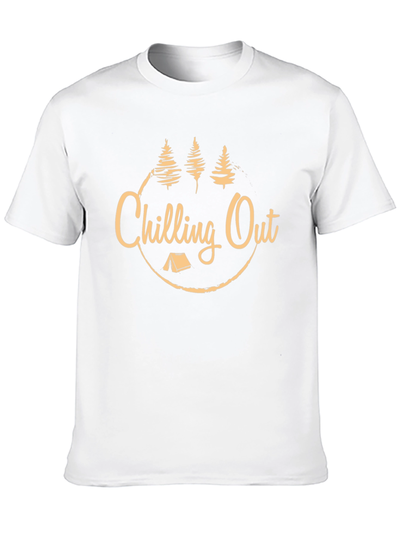 Chilling Out Camping Graphic T-Shirt