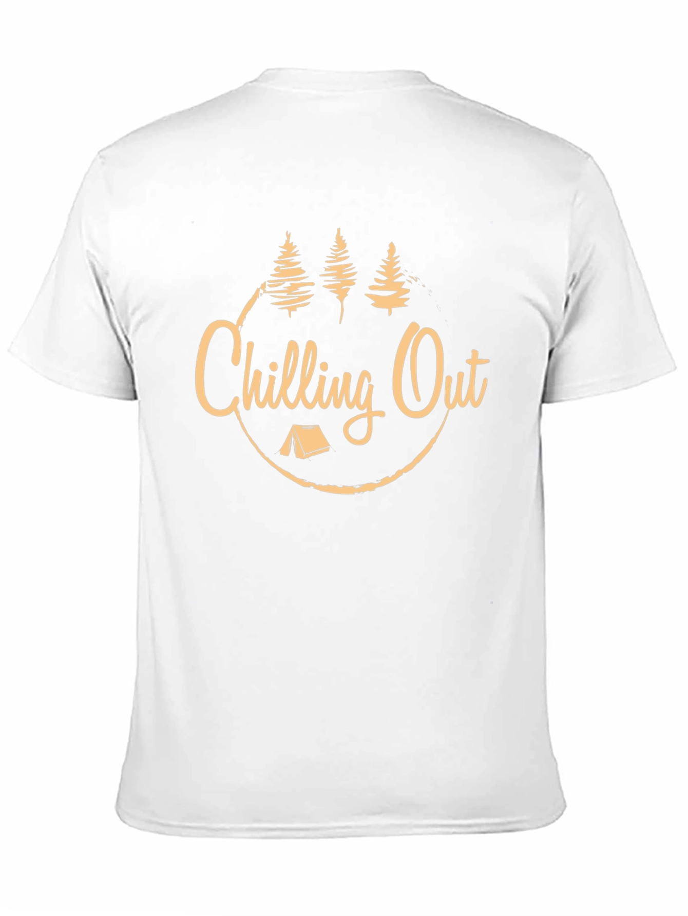 Chilling Out Camping Graphic T-Shirt