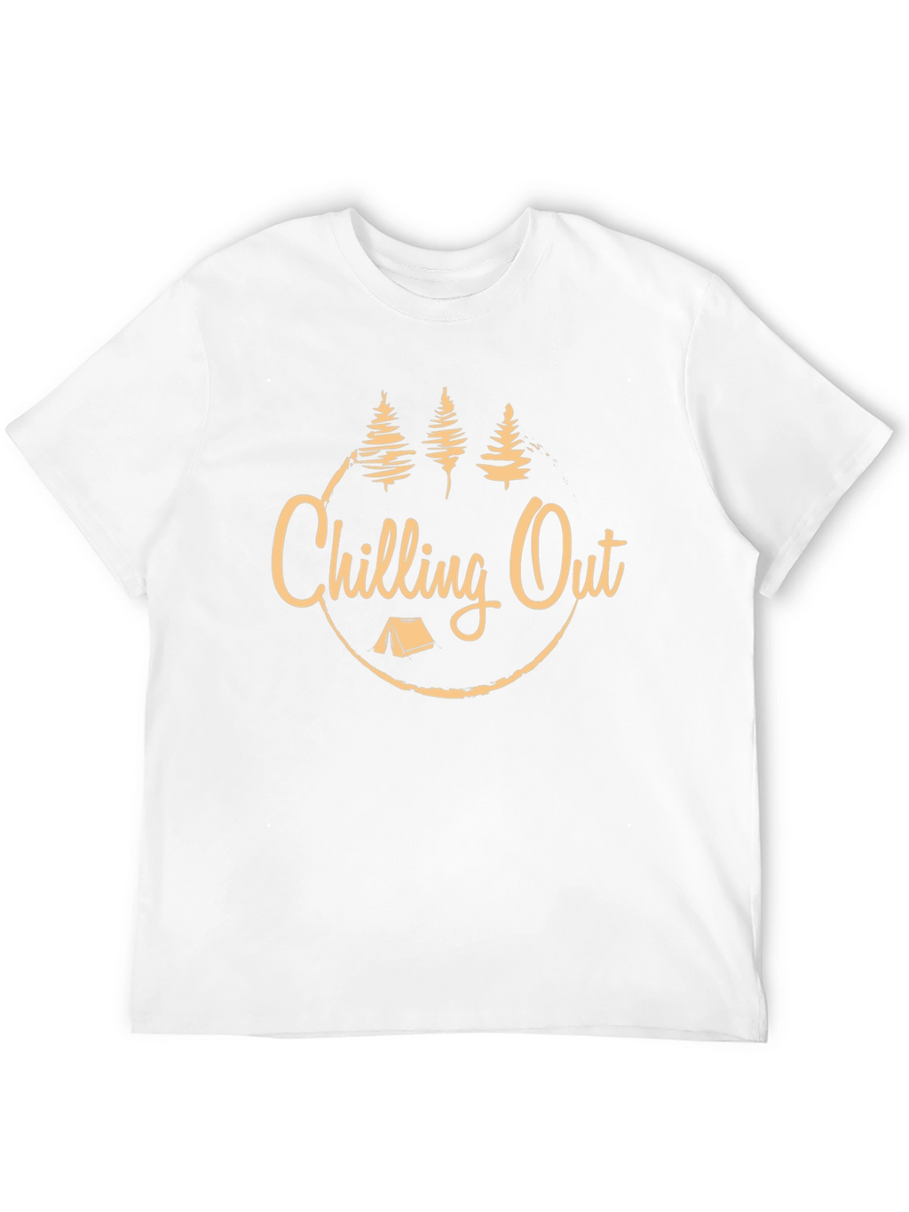Chilling Out Camping Graphic T-Shirt