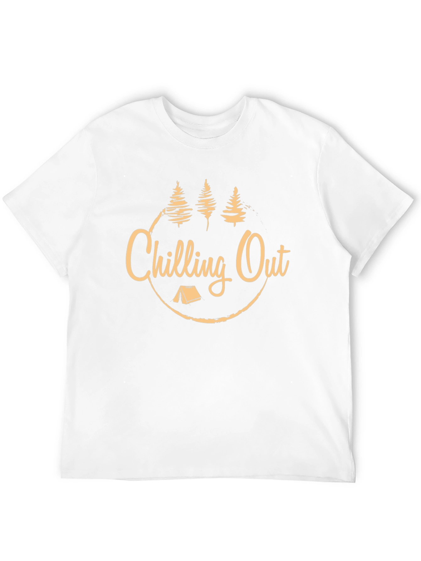 Chilling Out Camping Graphic T-Shirt