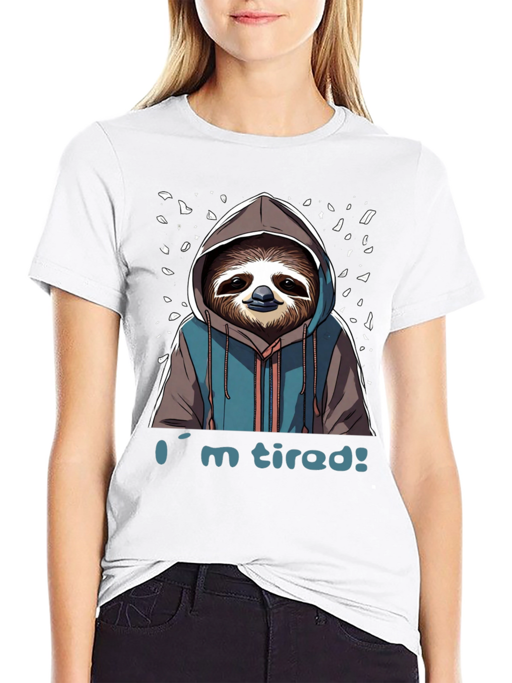 Im Tired Sloth Graphic T-Shirt