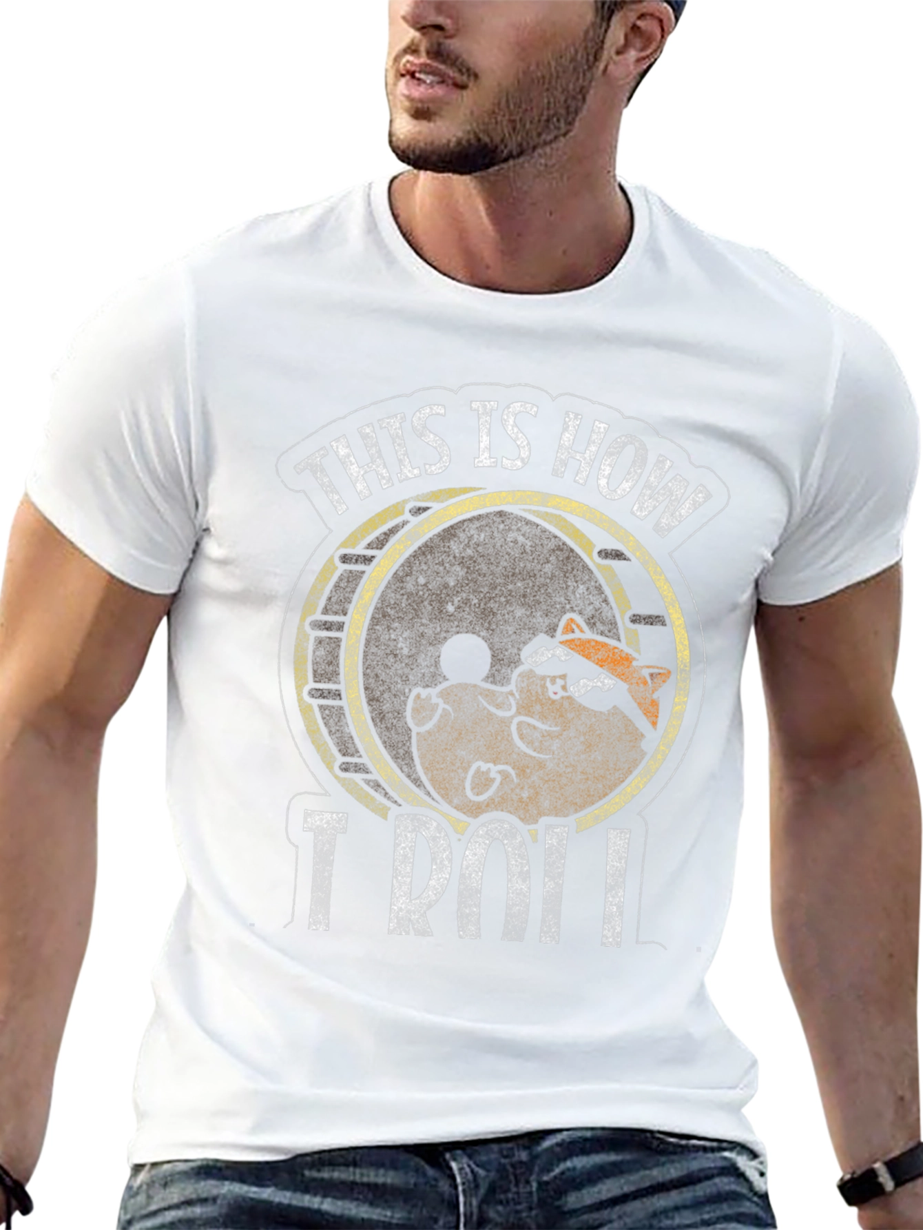 This is How I Roll Raccoon T-Shirt