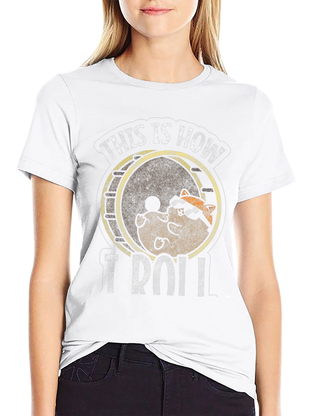 This is How I Roll Raccoon T-Shirt