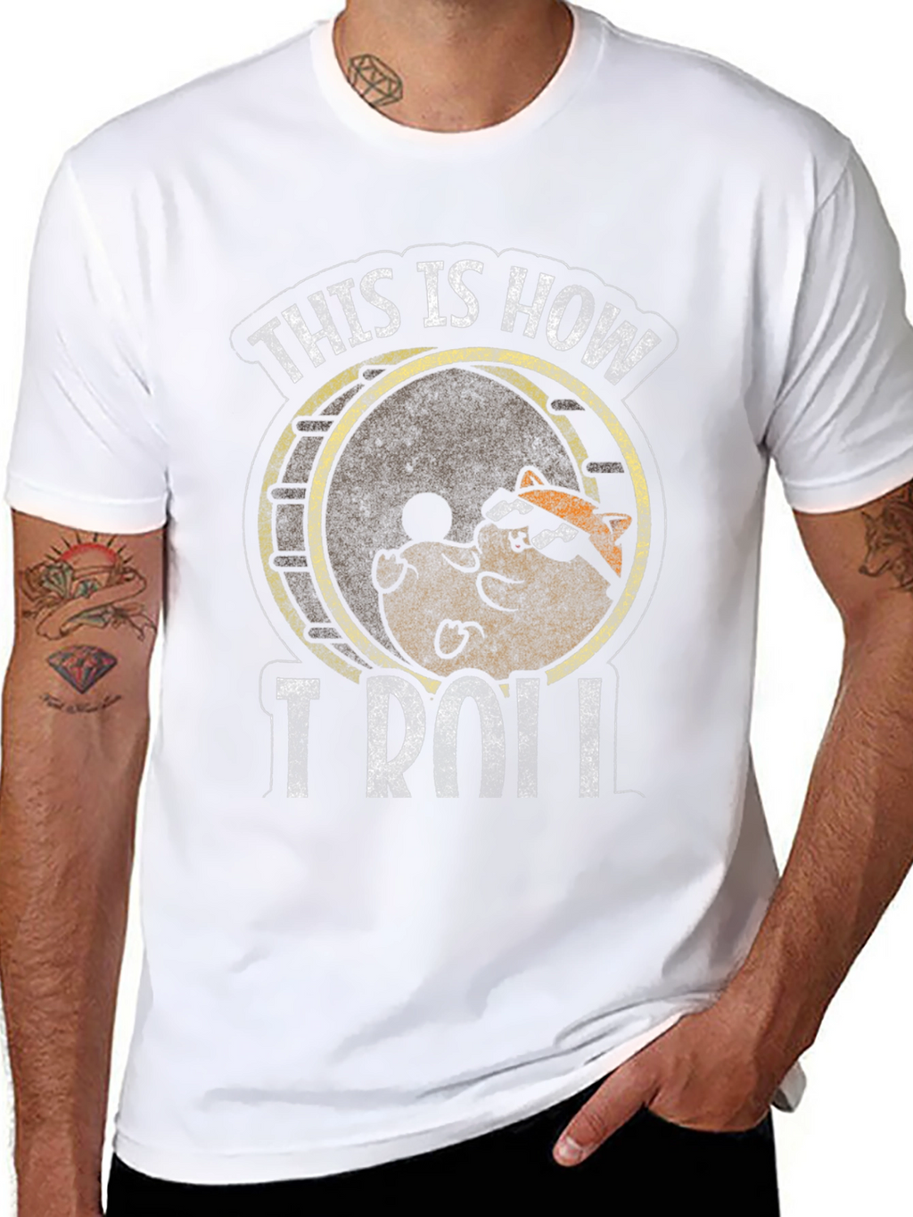 This is How I Roll Raccoon T-Shirt