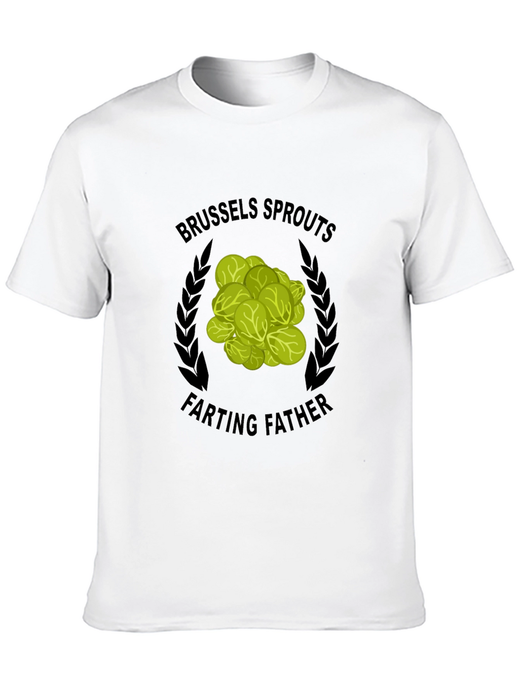 Brussels Sprouts Farting Father T-Shirt