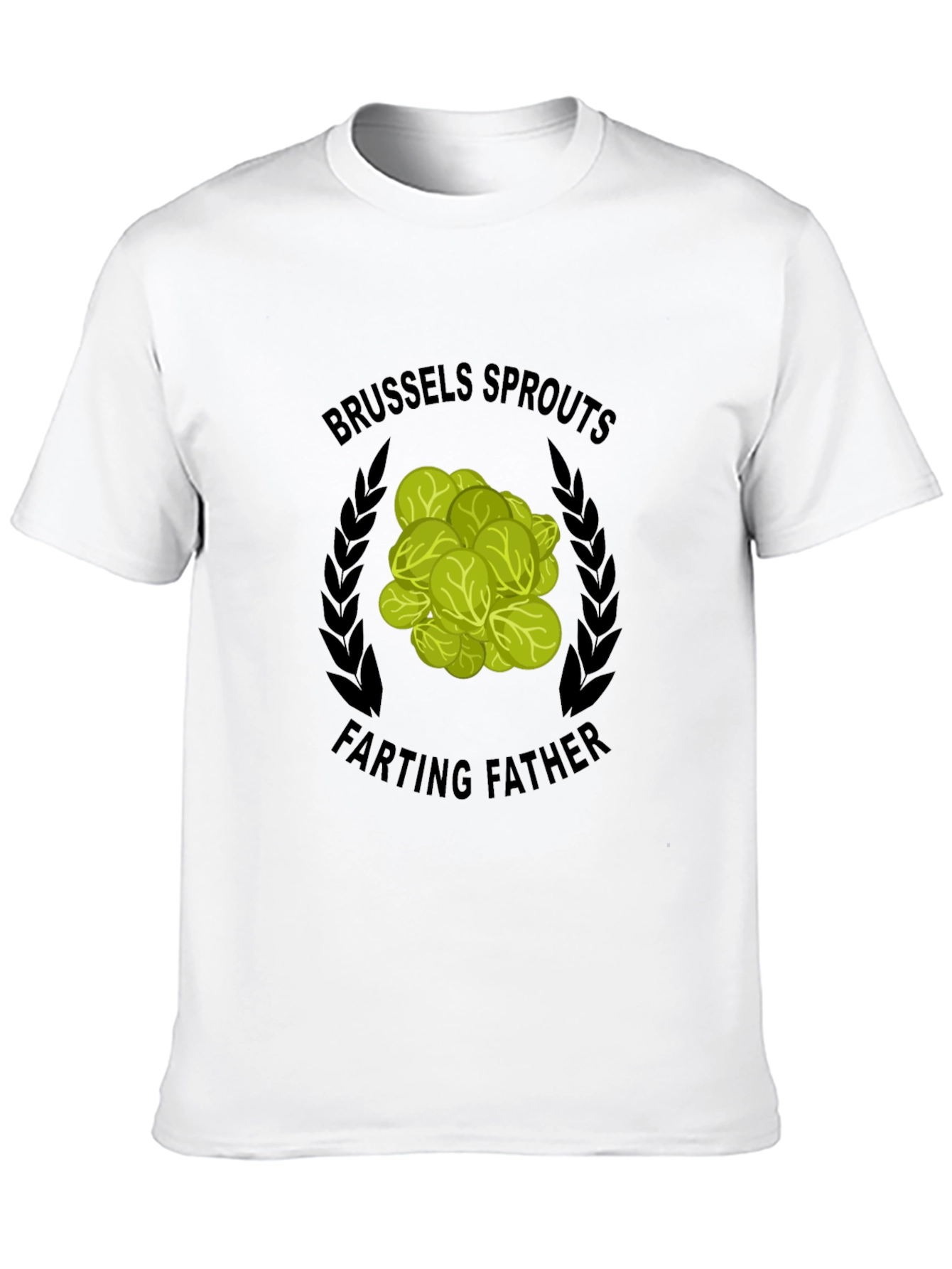 Brussels Sprouts Farting Father T-Shirt