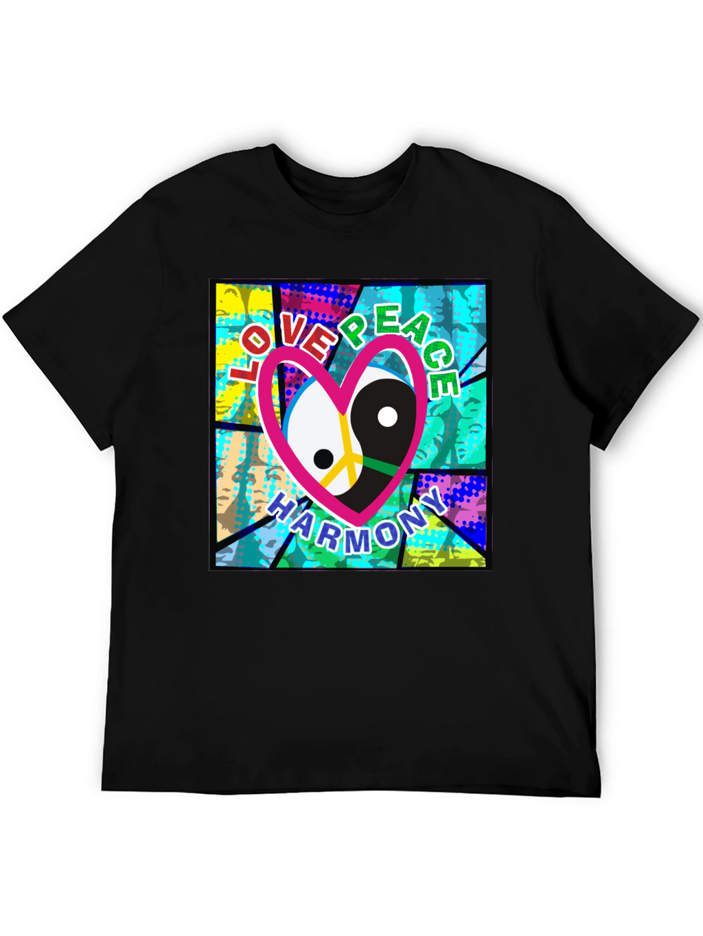 Love Peace Harmony Yin Yang T-Shirt