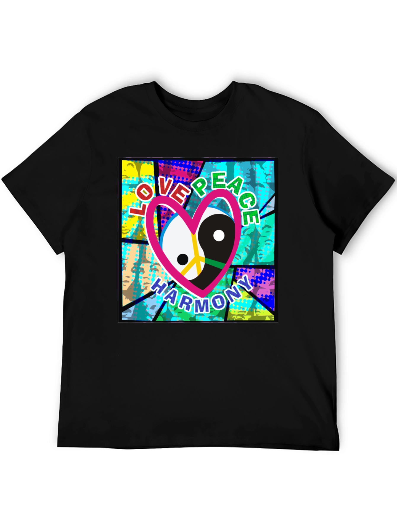 Love Peace Harmony Yin Yang T-Shirt