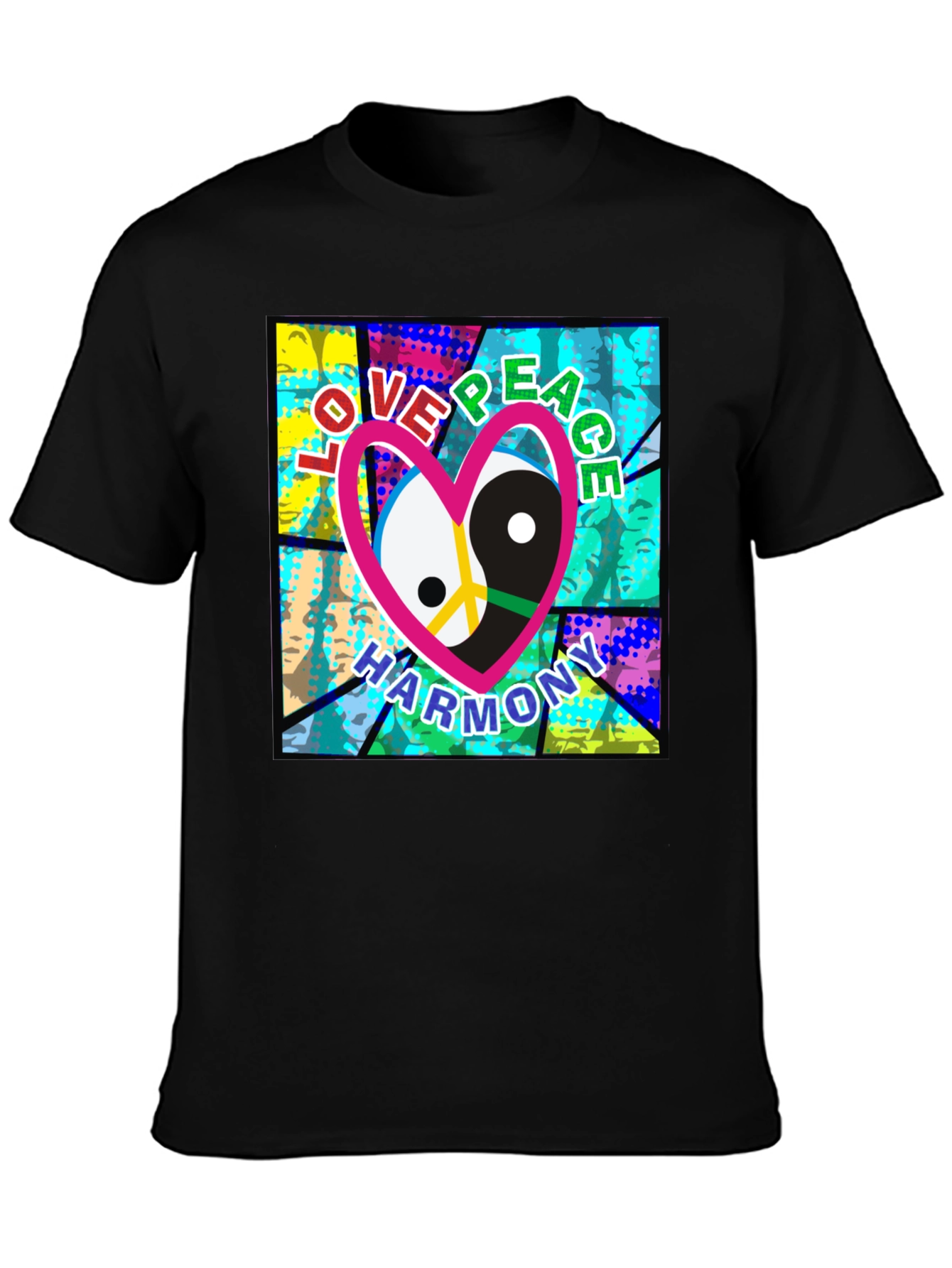 Love Peace Harmony Yin Yang T-Shirt