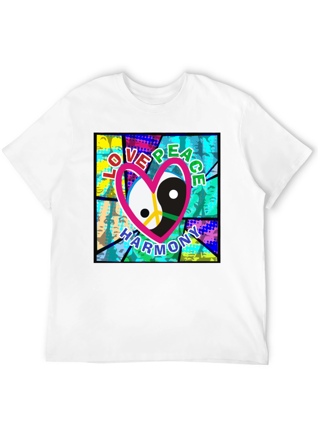 Love Peace Harmony Yin Yang T-Shirt