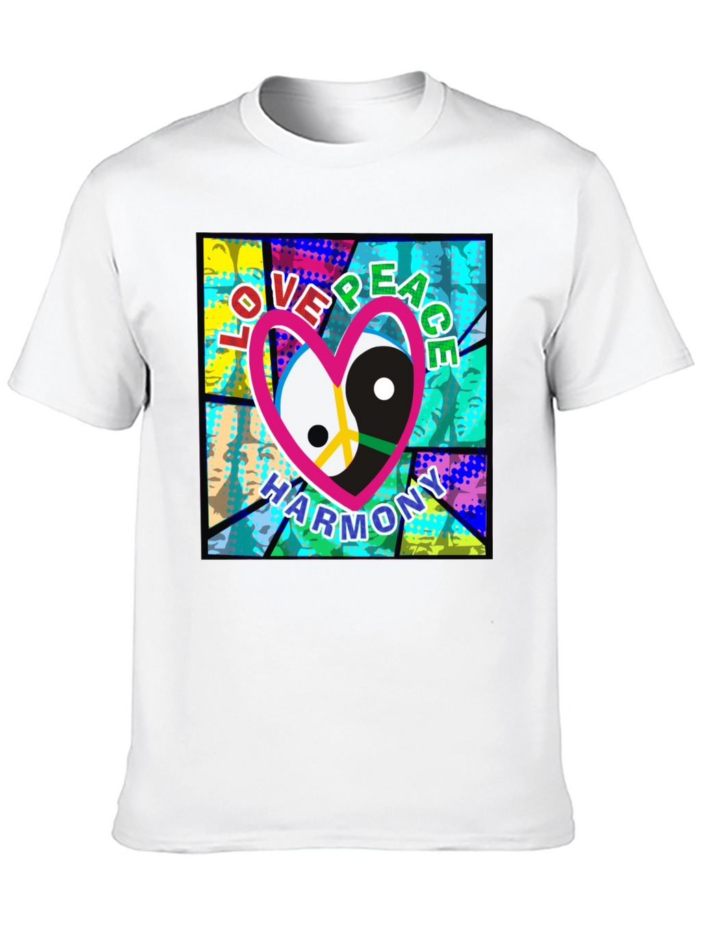 Love Peace Harmony Yin Yang T-Shirt