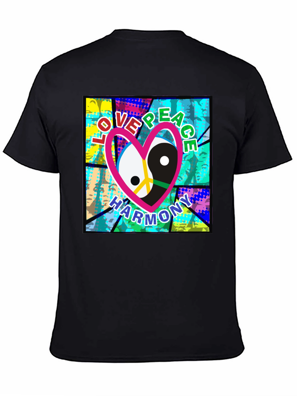 Love Peace Harmony Yin Yang T-Shirt