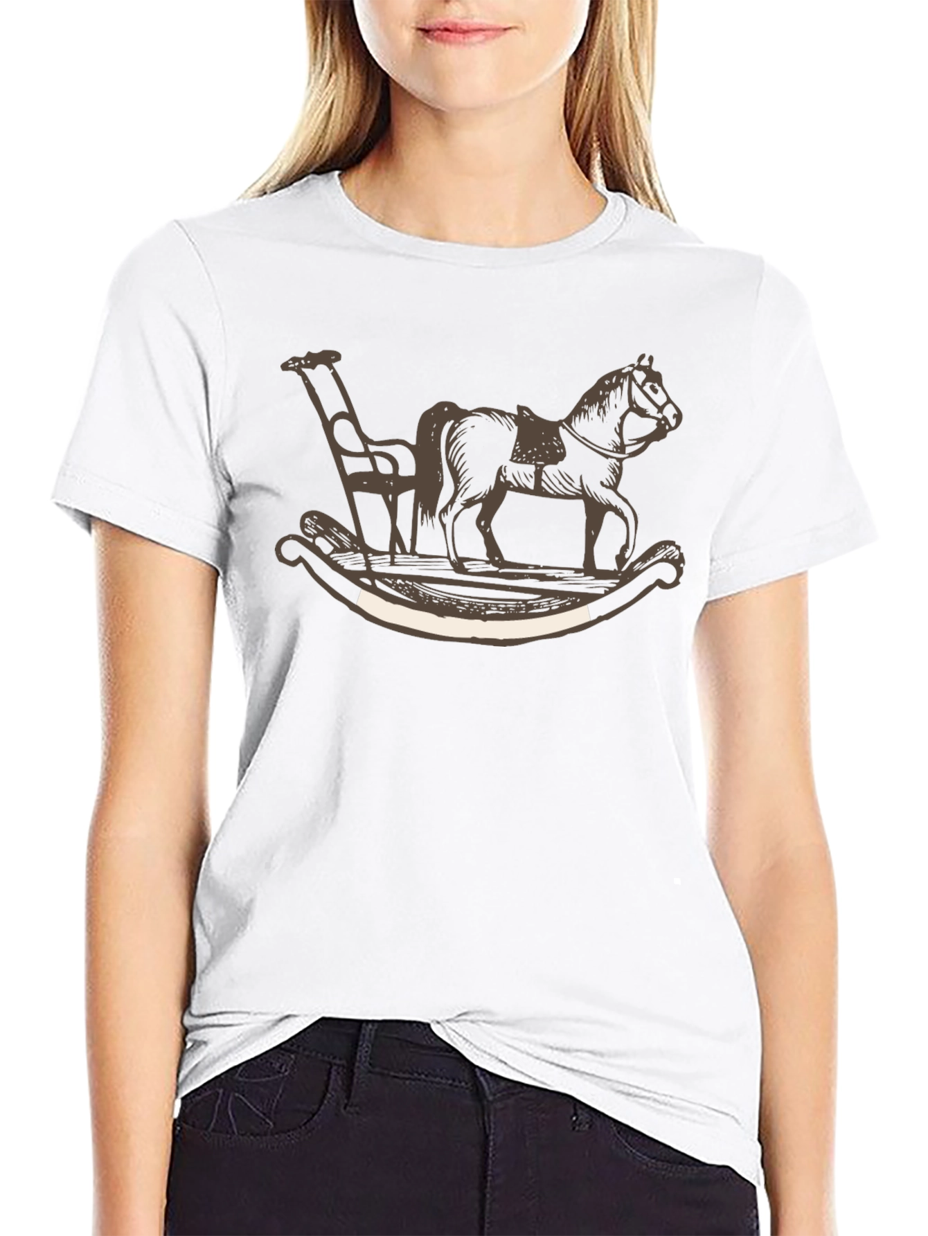 Rocking Horse Graphic Tee - Classic Comfort