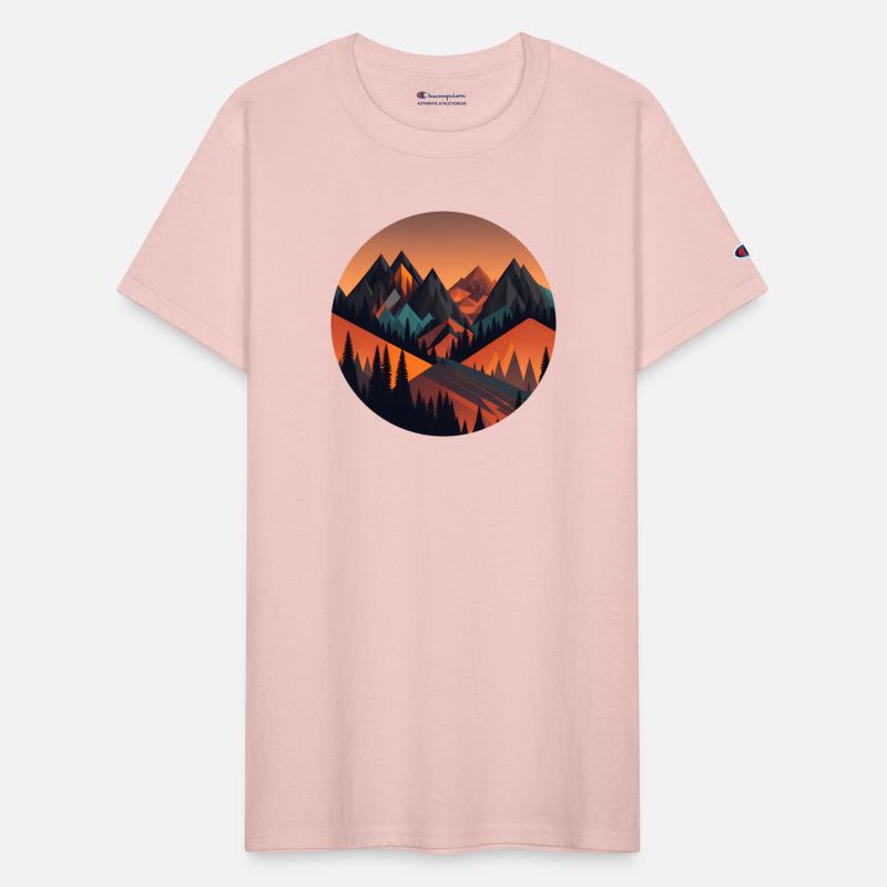 abstract mountains cape