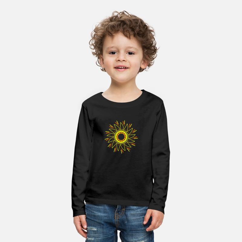 Abstract sun, circular pattern, mandala