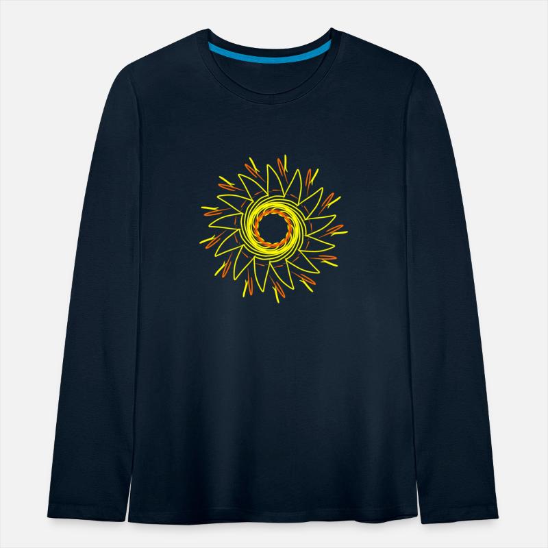 Abstract sun, circular pattern, mandala