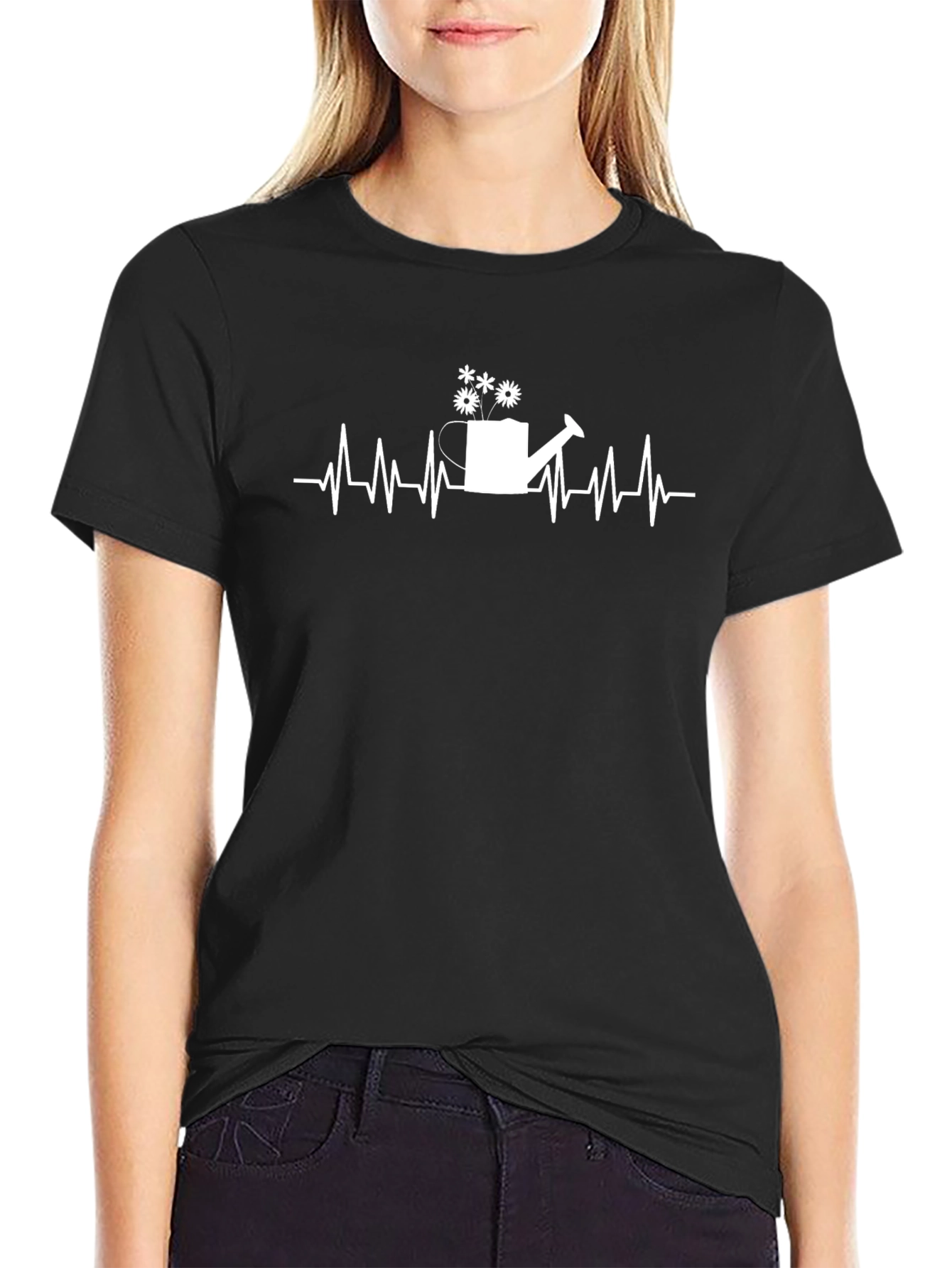 Gardening Heartbeat T-Shirt