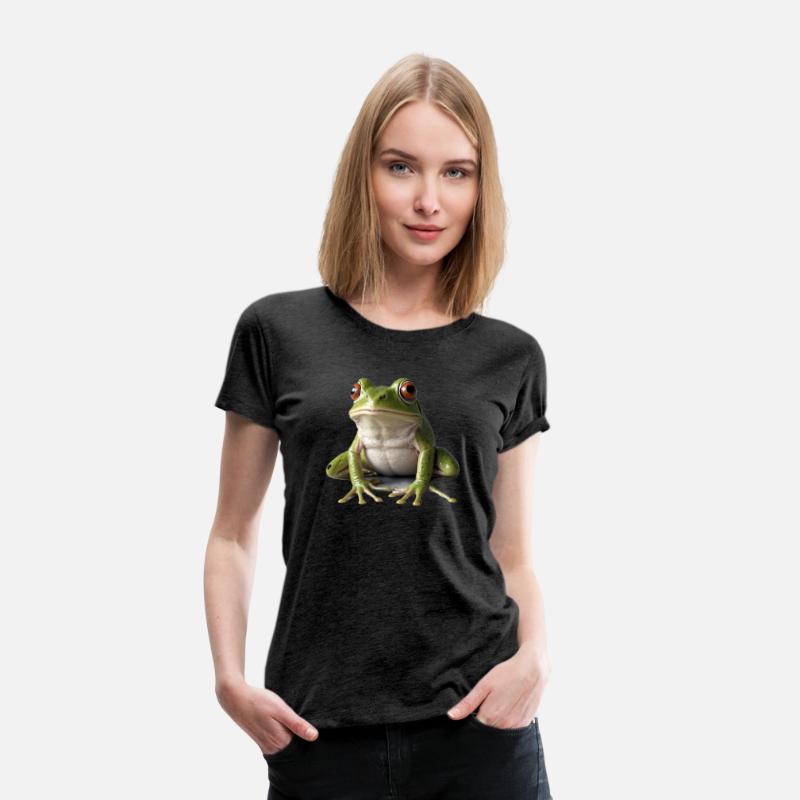 Adorable Amphibian: Cartoon Frog