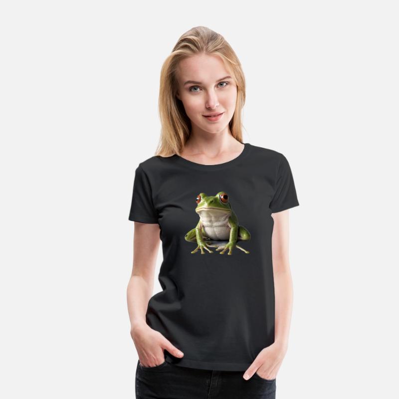 Adorable Amphibian: Cartoon Frog