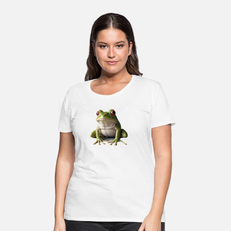 Adorable Amphibian: Cartoon Frog