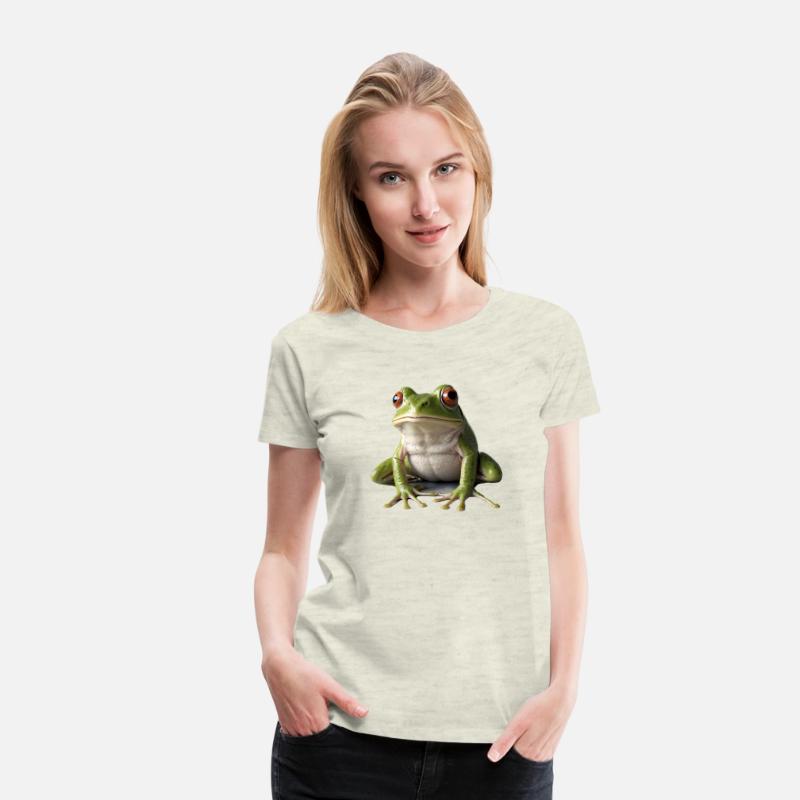 Adorable Amphibian: Cartoon Frog