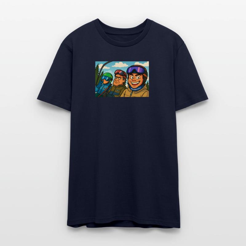 Adventure Ski Trip Illustration