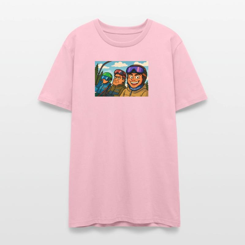 Adventure Ski Trip Illustration