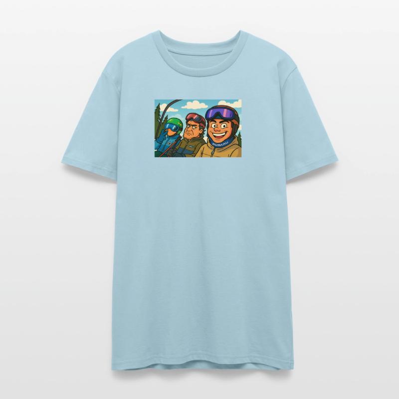 Adventure Ski Trip Illustration