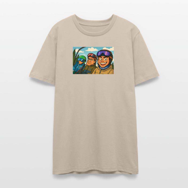 Adventure Ski Trip Illustration