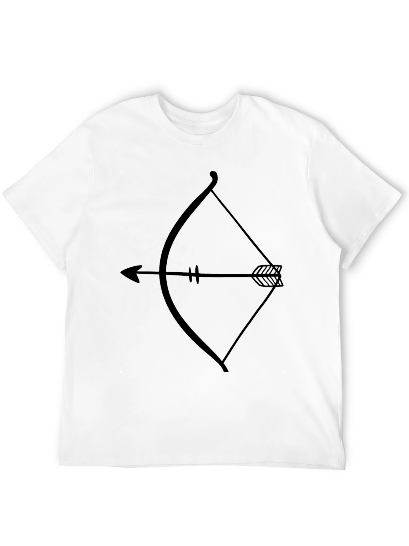 Archer Graphic Tee - Bow & Arrow Print