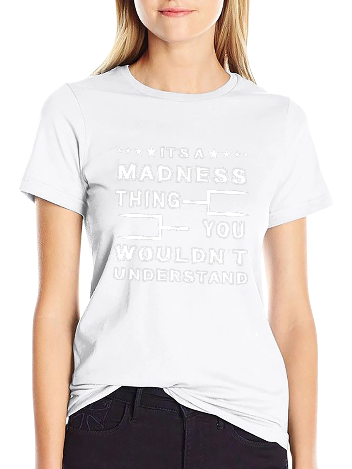 Madness Thing Graphic T-Shirt - Funny Novelty Tee