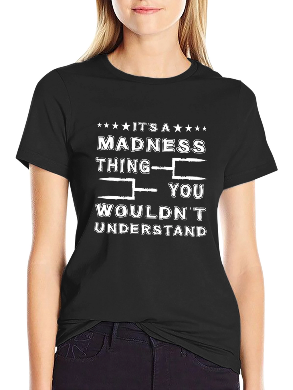 Madness Thing Graphic T-Shirt - Funny Novelty Tee