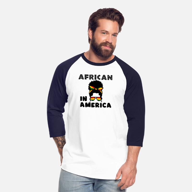 African in America Red, Yellow, Green Design