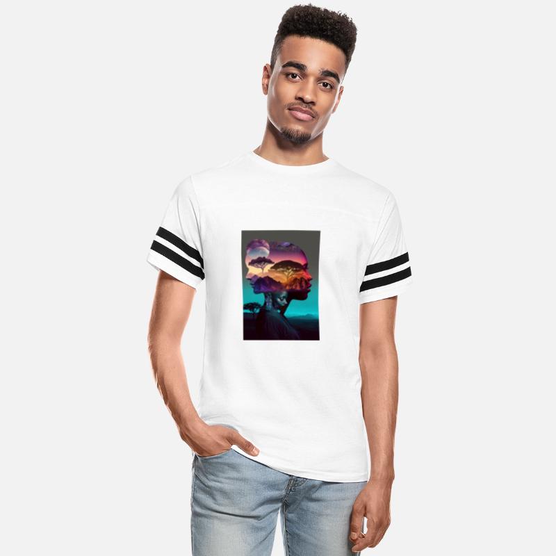 Afro-Surreal Double Exposure