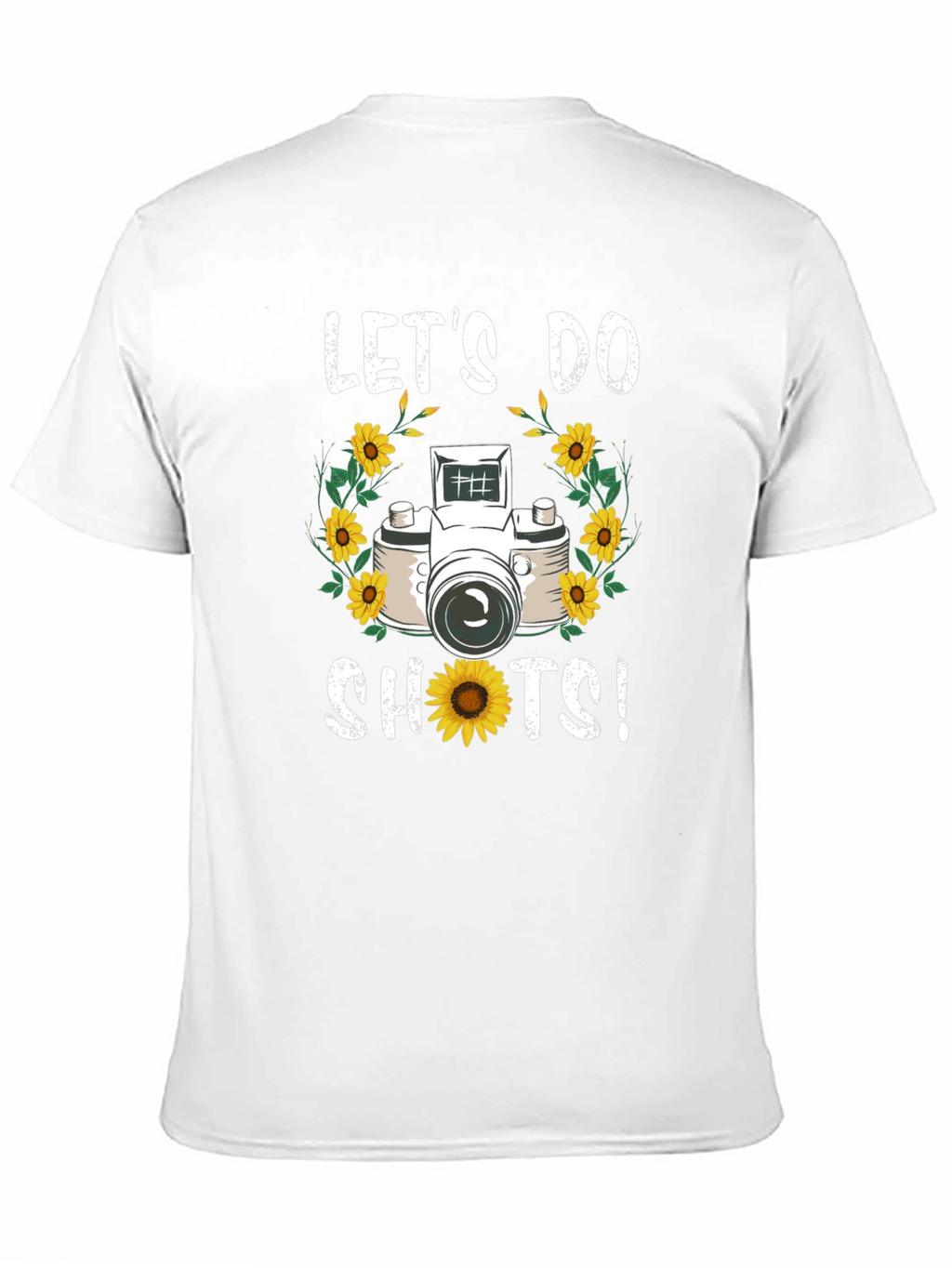 Lets Do Shots! Camera Graphic T-Shirt