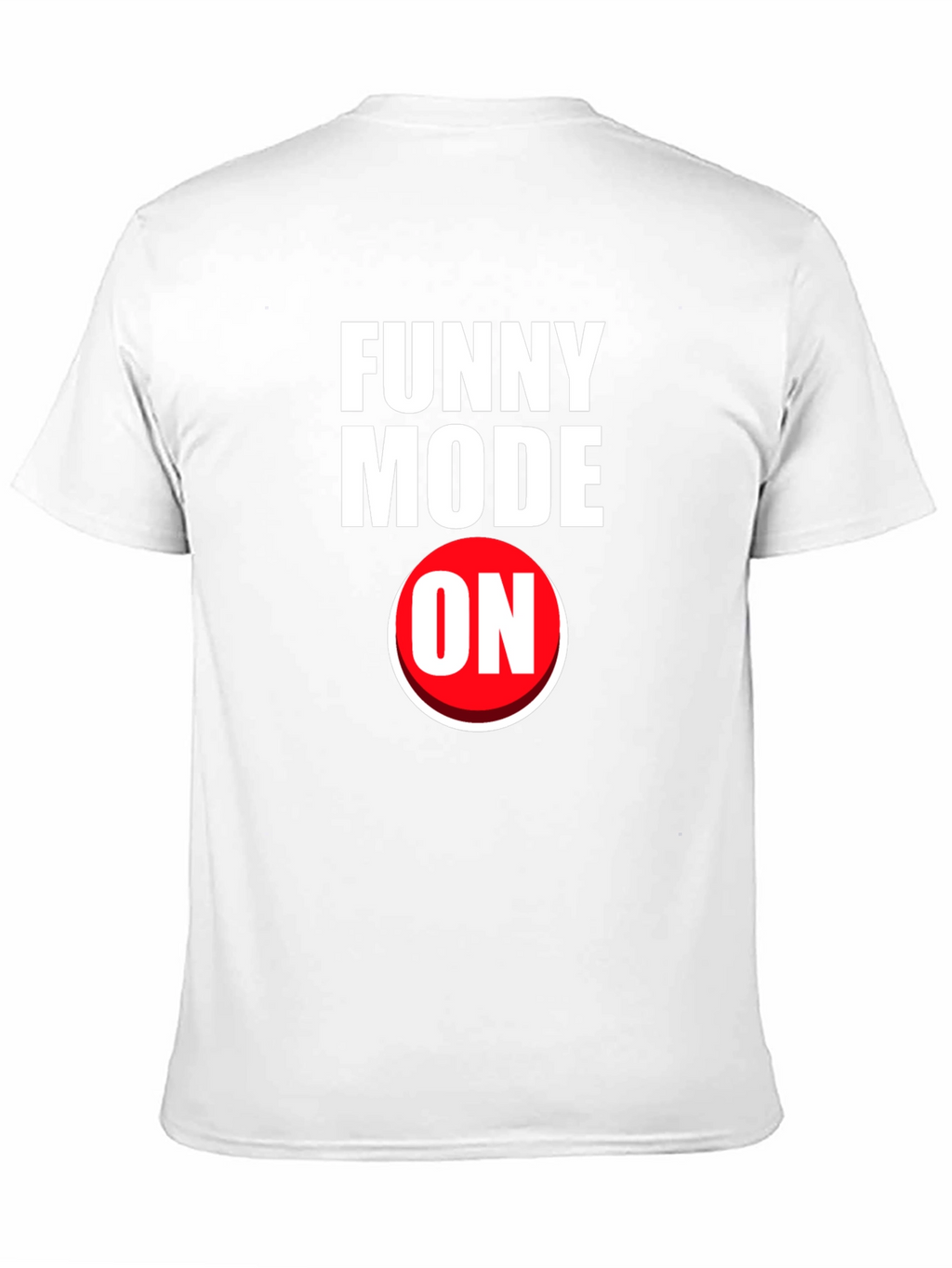 Funny Mode On T-Shirt - Black Graphic Tee