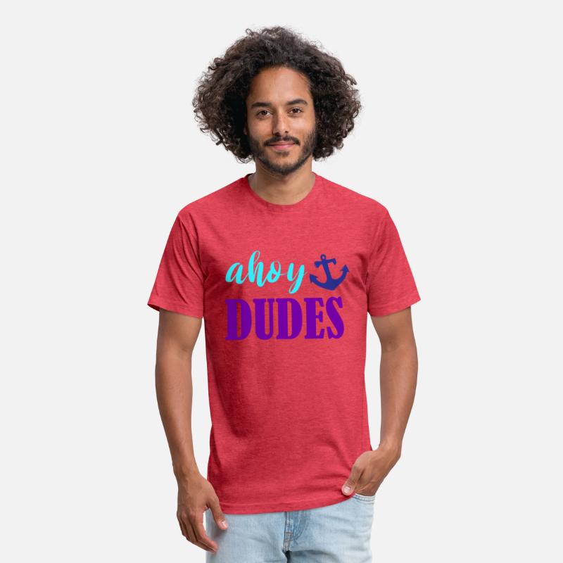 Ahoy Dudes Nautical Summer Tee