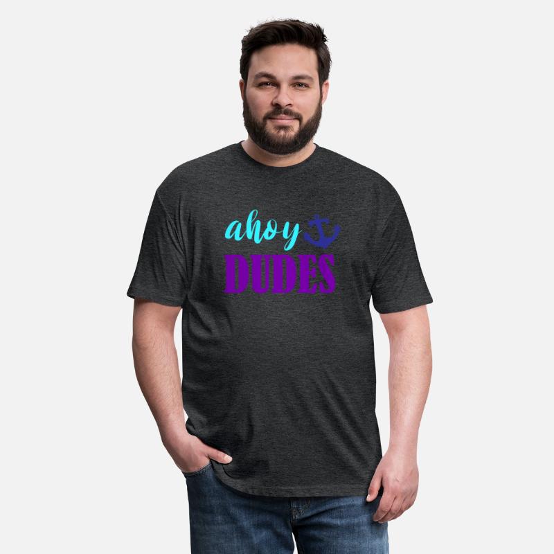 Ahoy Dudes Nautical Summer Tee