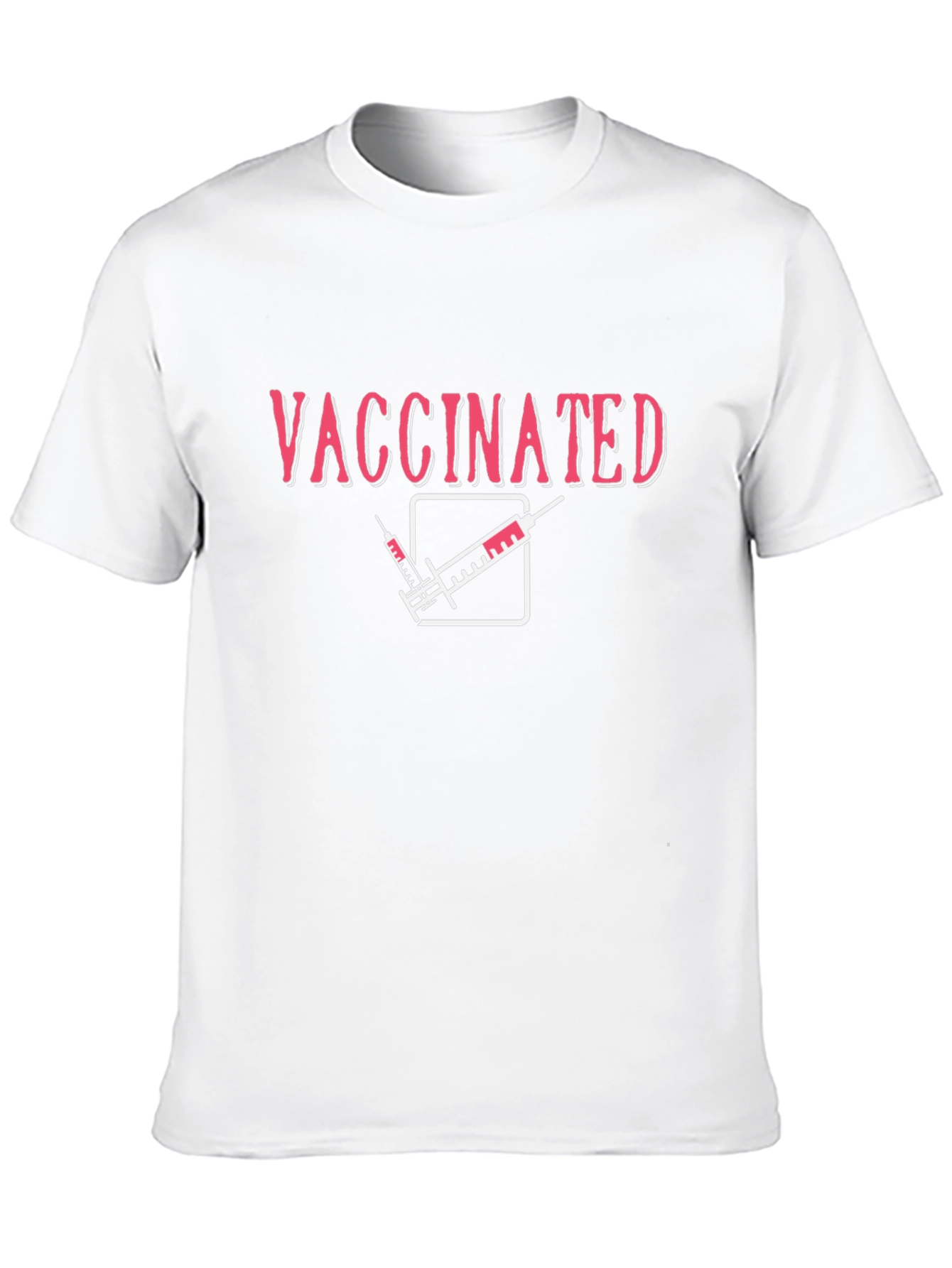 Vaccinated T-Shirt: Show Your Status!