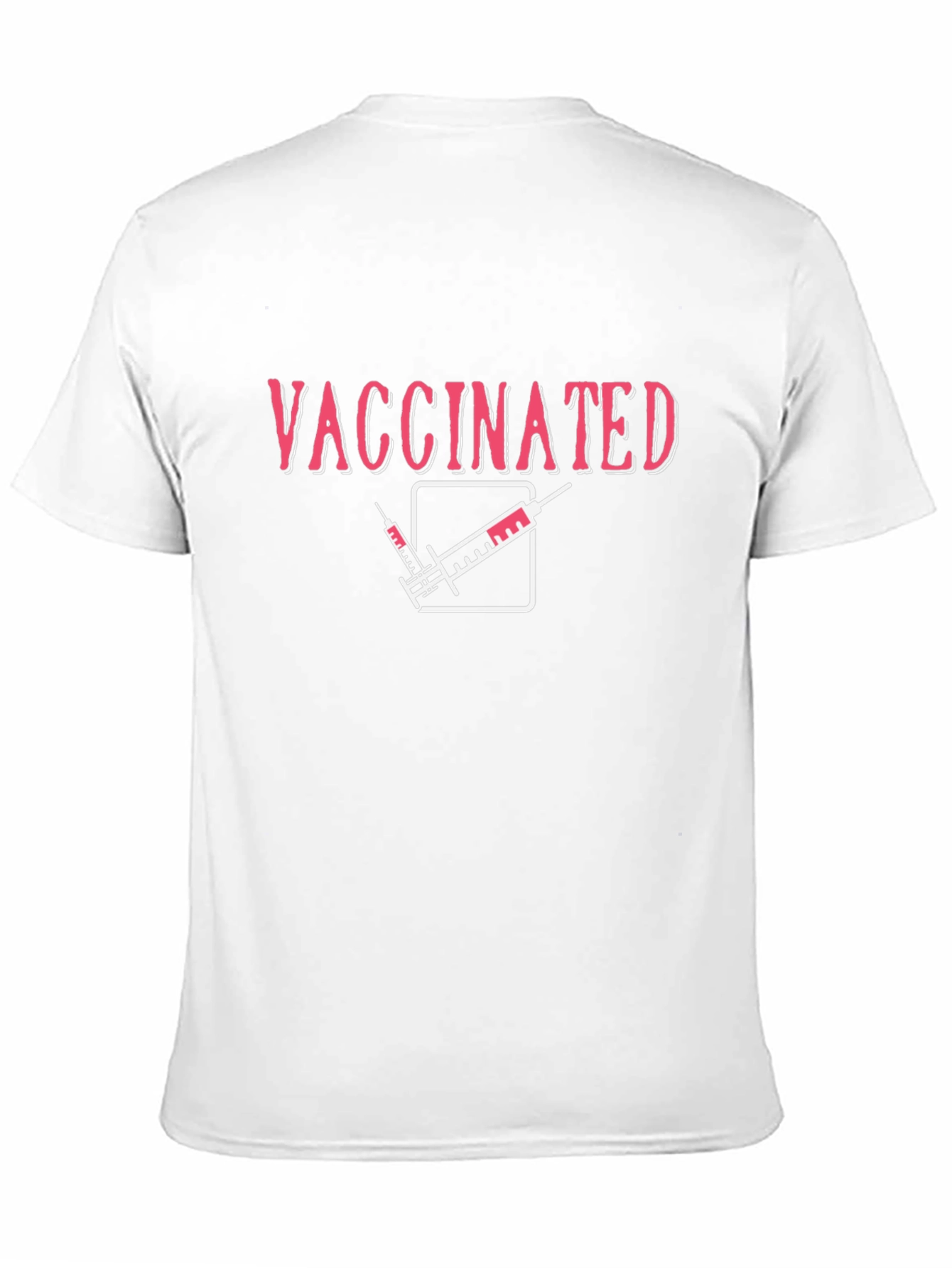 Vaccinated T-Shirt: Show Your Status!